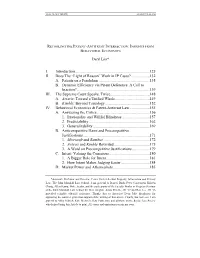 Retooling the Patent-Antitrust Intersection: Insights from Behavioral Economics