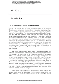 A Dynamical Systems Theory of Thermodynamics