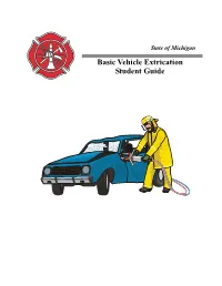 Basic Vehicle Extrication Student Guide