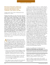 Biological Processes Underlying Co-Use of Alcohol and Nicotine