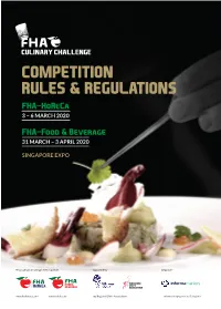 Competition Rules & Regulations