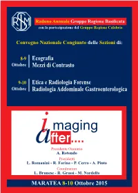 Imaging After Maratea 2015 Rotondo