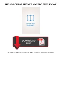 Read Book the Search for the Dice Man Ebook