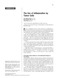 The Use of Inflammation by Tumor Cells