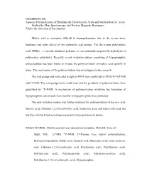 GUOZHONG XU Aqueous Polymerization of Ethylenically
