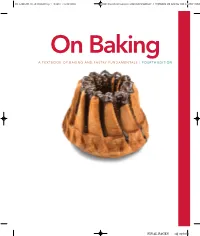 A Textbook of Baking and Pastry Fundamentals