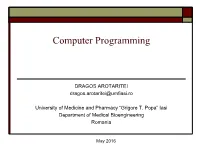 Computer Programming