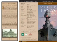 Historical Overview of the Battleship Texas