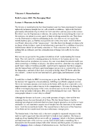 Vilayanur S. Ramachandran Reith Lectures 2003