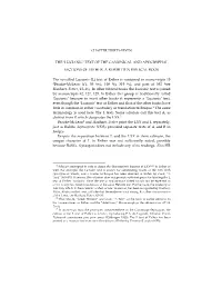 A REWRITTEN BIBLICAL BOOK the So-Called Lucianic