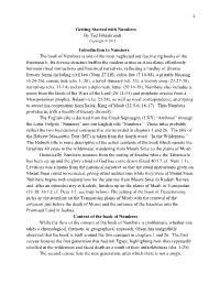 Getting Started with Numbers by Ted Hildebrandt Introduction To