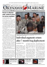 Individual Augments Return After 7-Month Iraq Deployment