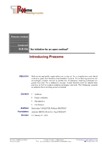 Introducing Praxeme