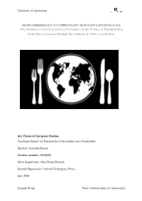 University of Amsterdam Lenneke Kraak from Commensality To