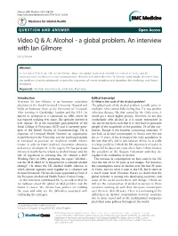 Alcohol - a Global Problem
