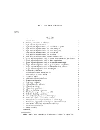 DUALITY for SCHEMES 0DWE Contents 1. Introduction 2 2