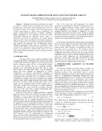 Entropy-Based Approach for Detecting Feature Reliability