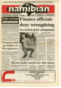 Finance Officials Deny Wrongdoing
