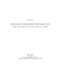 Transnational Identities Through Community Networks’