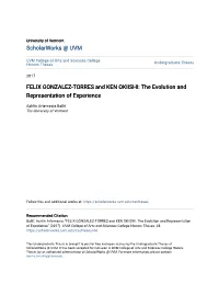 FELIX GONZALEZ-TORRES and KEN OKIISHI: the Evolution and Representation of Experience