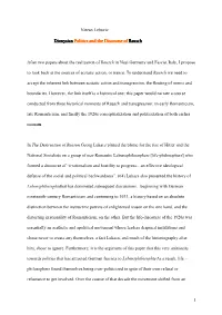 Dionysian Politics and the Discourse of "Rausch"