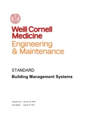 STANDARD Building Management Systems