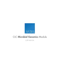 CLC Microbial Genomics Module