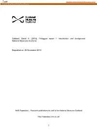 Finlaggan Report 1: Introduction and Background