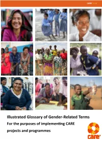 Illustrated Glossary of Gender-Related Terms for the Purposes of Implementing CARE Projects and Programmes