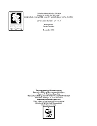 Tm-81-4 Nashua River Watershed Dwm Year 2003