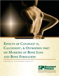 Bone Loss & Bone Formation
