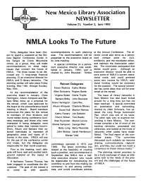 NMLA Looks to the Future