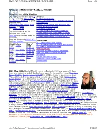 Page 1 of 4 TIMELINE ENTRIES ABOUT NABIL AL-MARABH 2/8