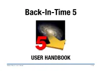 User Handbook