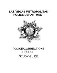 POCO Recruit Study Guide 2021 Final.Pdf