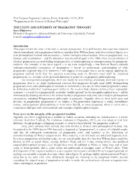 The Unity and Diversity of Pragmatist Thought