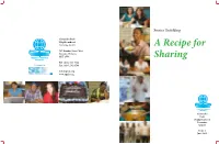A Recipe for Sharing,” It Reminded Me of All the Recipes I Had in My Notebooks