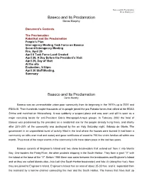Baseco and Its Proclamation Denis Murphy, P.1