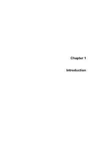 Chapter 1 Introduction