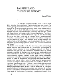 Laurence and the Use of Memory