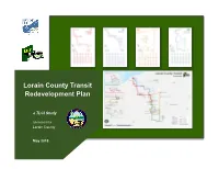 Lorain County Transit Redevelopment Plan