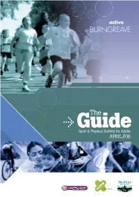 Burngreave New Deal for Communities and Line Managed by Activity Sheffield