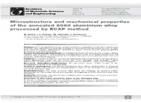Microstructure and Mechanical Properties of the Annealed 6060 Aluminium Alloy Processed by ECAP Method