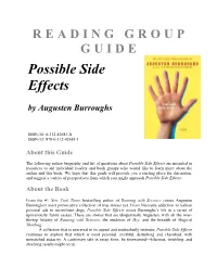 Reading Group Guide