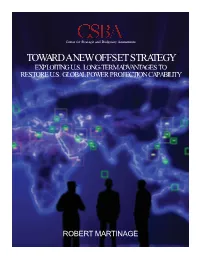 Toward a New Offset Strategy Exploiting U.S