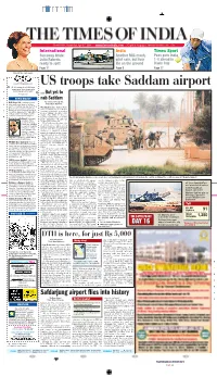 US Troops Take Saddam Airport If It’S Natural to Kill, How Come Men Have to Go Into AP Training to Learn How?