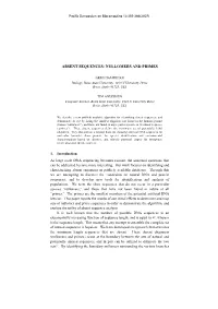 Absent Sequences: Nullomers and Primes
