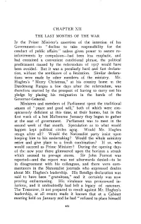 CHAPTER SI1 IF the Prime Minister's Assertion of The