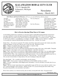 January – March 2021 Newsletter
