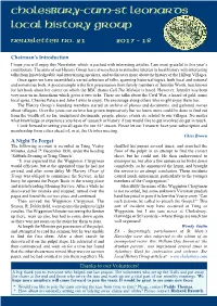 2017 Newsletter